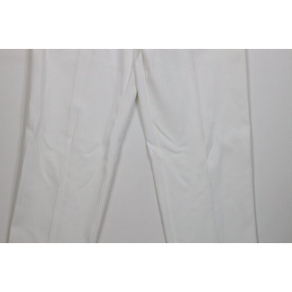 Vintage 70s 80s Levis Womens 28 Relaxed Fit Pleated Knit Chino Pants White USA - Picture 3 of 11